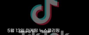 [5월 13일 마케팅 뉴스클리핑] 틱톡도 광고 없앤 유료 구독 도입&hellip; SNS 유료화 경쟁 본격화 외