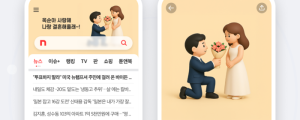네이트, 메인화면 개인 광고 개방1시간 3만원부터